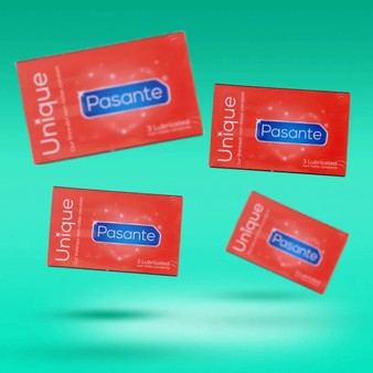 Pasante Unique World's Thinnest Non Latex Condoms