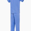 Light Blue NHS Compliant Reversible Scrub Suit Set additional 1