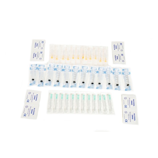 12 Week Injection Cycle Pack - Terumo Needles, 3ml Syringes & Swabs