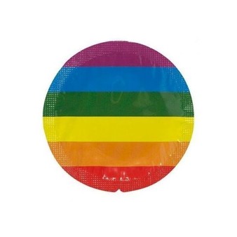 EXS Promotional Gay Pride London Pride 2024 Condoms Rainbow Flag Design