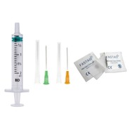 Vitamin B12 10 Week Injection Cycle Kit: Syringes & Needles & Alcohol Wipes
