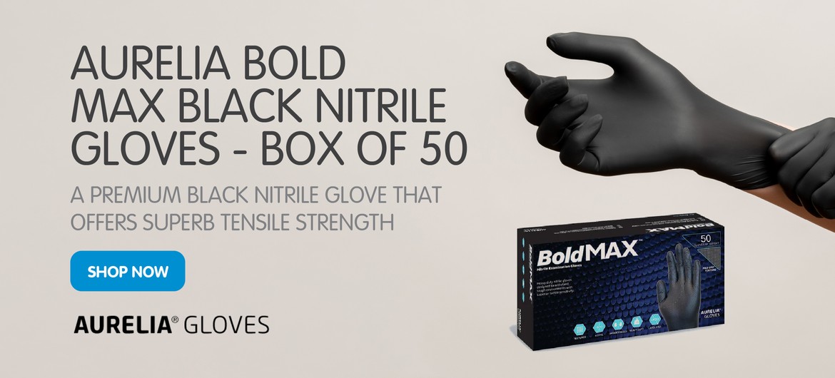 Aurelia Bold Max Nitrile Gloves Now Available