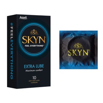 Mates Skyn Extra Lube Non Latex Condoms