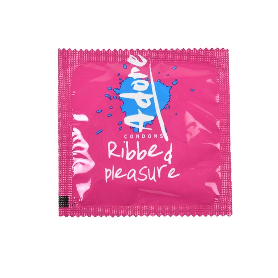 Pasante Adore Ribbed Pleasure Condoms