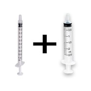 Terumo Syringes 1ml & 2ml Combo Pack