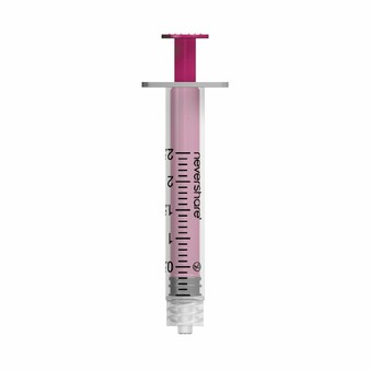 Nevershare 2ml Luer Lock Pink Syringes