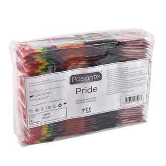 Pasante Gay Pride Condoms (144 Pack) - 4 Mixed Designs