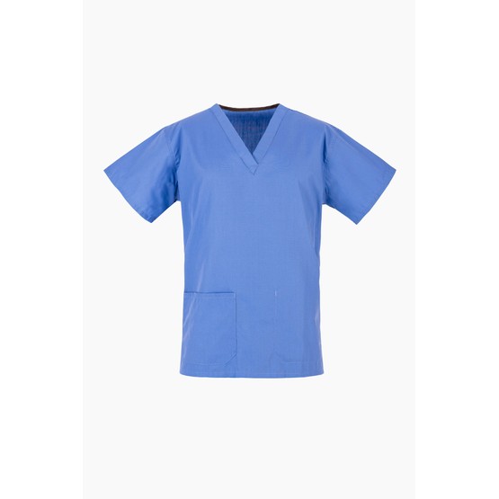 Light Blue Ceil NHS Medical Compliant Scrub Tunic TOP ONLY