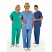 Jade Green NHS Medical Compliant Reversible Scrub Suit Tunic (Top Only) additional 3