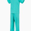 Jade Green NHS Medical Compliant Reversible Scrub Suit Set additional 1
