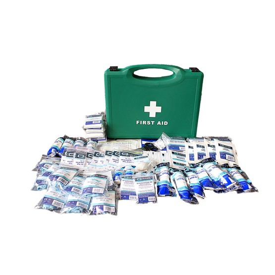 BSI Compliant Large First Aid Kit in Box (50 person) (QF2150)