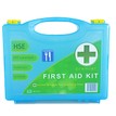 HSE Catering 10 Person Premium First Aid Kit in Box + Wall bracket (QF1211) additional 2