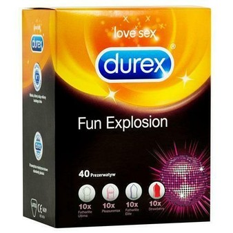 Durex Condoms Fun Explosion Condom Combo Pack