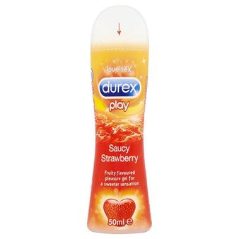 Durex Play Saucy Strawberry Flavoured Pleasure Gel