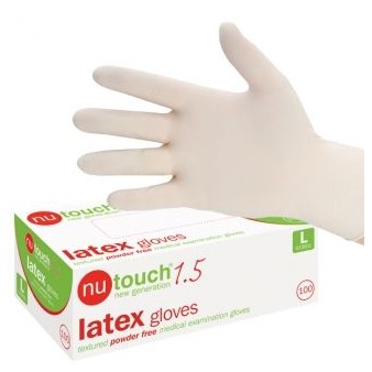 Nutouch Latex Powder Free AQL 1.5 Gloves