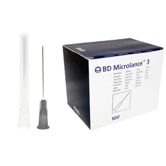 BD Microlance 3 Needles - 22g - 1.5" - Black