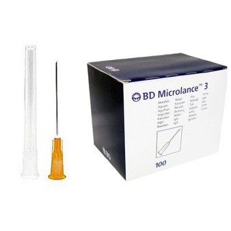 BD Microlance 3 Needles - 25g - 1" - Orange
