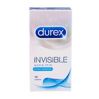Durex Invisible Extra Thin Boxed Condoms (EXPIRY 2022-01)