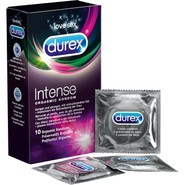 Durex Intense Ribbed & Dotted Condoms