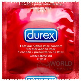 Durex Fetherlite Red Natural Condoms