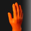 Aurelia Ignite 7.0 ml Thick HEAVY DUTY Textured Orange Nitrile Mechanical Gloves additional 3