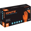 Aurelia Ignite 7.0 ml Thick HEAVY DUTY Textured Orange Nitrile Mechanical Gloves additional 1