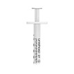 Unisharp 1ml 27G Fixed Needle Syringe: White (12mm Needle) additional 2