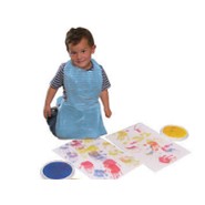 Kids Disposable Flat Packed Aprons - pack of 100