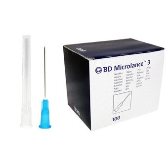BD Microlance 3 Needles - 23g, 1 1/4"- Blue