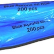 Blue Disposable Aprons on a Roll - 200 additional 1