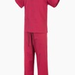 Raspberry NHS Compliant Reversible Scrub Suit Set (Tunic Top + Trousers) additional 1