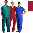 Raspberry NHS Compliant Reversible Scrub Suit Set (Tunic Top + Trousers) additional 3