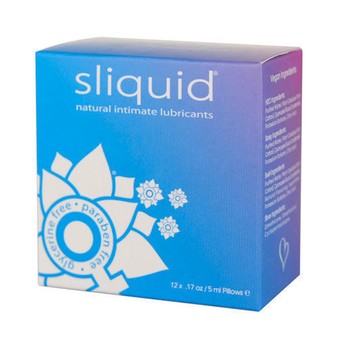 Sliquid Natural Intimate Lubricants (Pack of 12)