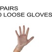 10 Loose Large Clear Powder Free Vinyl Gloves 5 Pairs additional 2