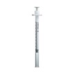 Unisharp 1ml 29G Fixed Needle Syringe: White (12mm Needle) additional 1