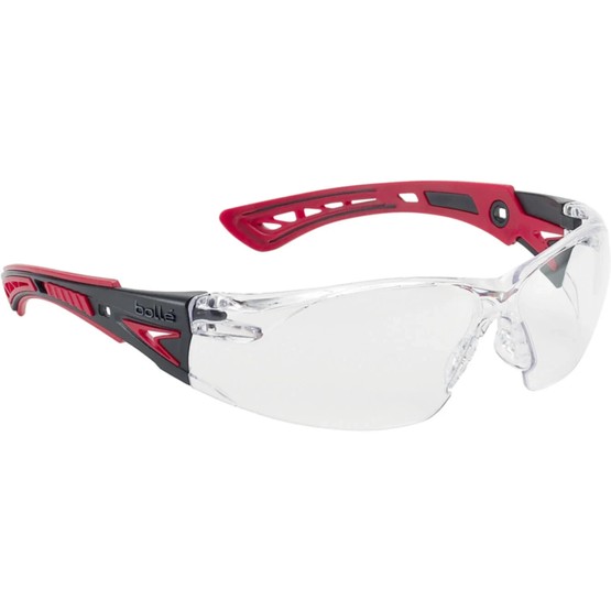 Bolle Rush+ Platinum Clear Safety Glasses