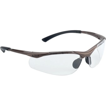 Bolle Contour Platinum Clear Safety Glasses