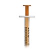 Unisharp 1ml 27 Gauge Fixed Needle Syringe: Orange (12mm Needle) additional 5