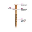 Unisharp 1ml 27 Gauge Fixed Needle Syringe: Orange (12mm Needle) additional 3