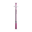 Unisharp 1ml 29 Gauge Fixed Needle Syringe: Pink (12mm Needle) additional 1