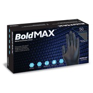 Aurelia Bold MAX Black Nitrile Gloves
