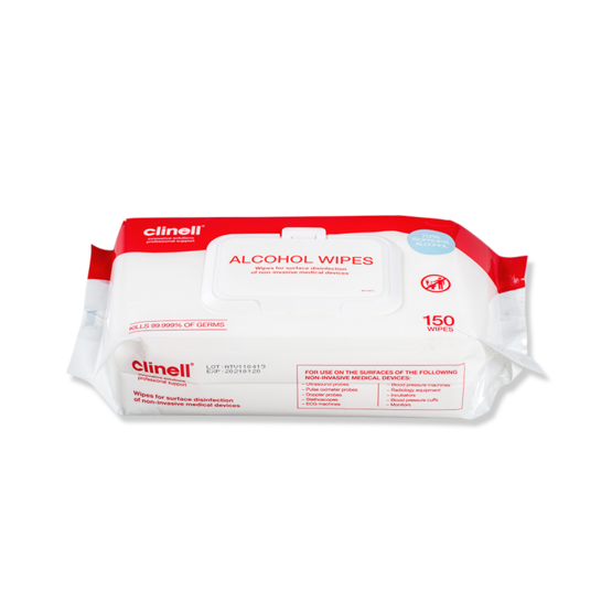 Clinell Alcohol Wipes Large