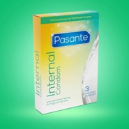 Pasante Internal condoms (Box of 3)
