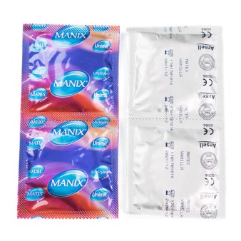 Mates By Manix Vanilla Flavoured Condoms