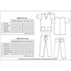 Cobalt (Dark) Blue NHS Compliant Reversible Scrub Suit Trousers alternative