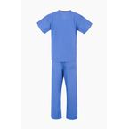 Light Blue NHS Compliant Reversible Scrub Suit Set alternative