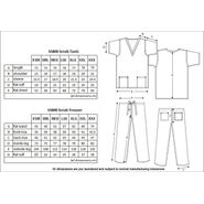 Raspberry NHS Compliant Reversible Scrub Suit Set (Tunic Top + Trousers) alternative