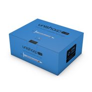 Unisharp 1ml 27 Gauge Fixed Needle Syringe: Blue (12mm Needle) alternative