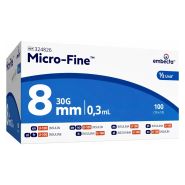BD Microfine (Now Embecta) Insulin Syringe &amp; Needles 0.3ml, 30g x 8mm