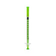 Acufine 29g x 1/2″ (0.33mm x 12mm) Ultra Low Dead Space U-100 Fixed Needle &amp; Syringe Green alternative